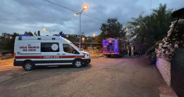 Karabük'te ardiyede çıkan yangın çevredeki evlere sıçramadan söndürüldü