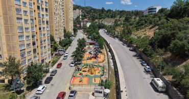 Karabük'te Cevizkent TOKİ tema parkında sona gelindi