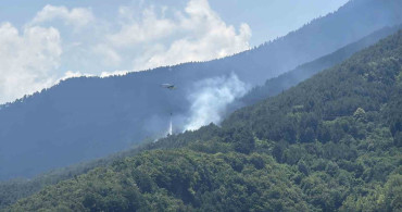 Karabük'te çıkan örtü yangını kontrol altına alındı