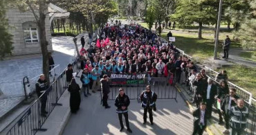 Karabük'te Gazze İçin Yürüyüş Düzenlendi