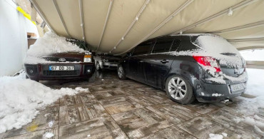 Karabük'te Kar Çatı Çökmesine Sebep Oldu