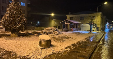 Karabük'te Kar Yağışı Etkili Olmaya Devam Ediyor