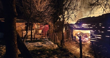 Karabük'te Korkutan Yangın