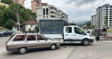 Karabük'te otomobil kamyonetle çarpıştı: 1 yaralı