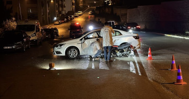 Karabük'te Otomobil ve Motosiklet Kazasında İki Yaralı