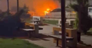 Karabük'te Park Halindeki Otomobilde Yangın Çıktı