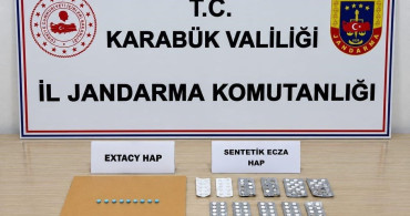 Karabük'te Uyuşturucu Operasyonu: 241 Hap Ele Geçirildi