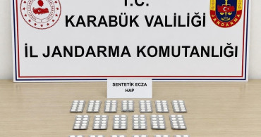 Karabük'te Uyuşturucu Operasyonunda 331 Sentetik Hap Ele Geçirildi