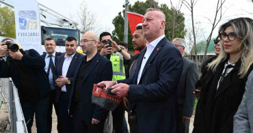 Karacabey'de Modern Hamam ve Sauna Kompleksi Temeli Atıldı