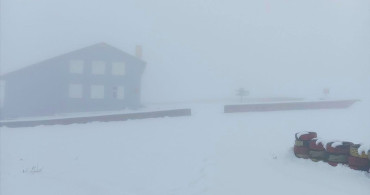 Karacadağ'a İlk Kar Yağdı