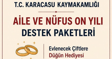 Karacasu’da ailelere düğün ve ‘hoş geldin bebek’ desteği