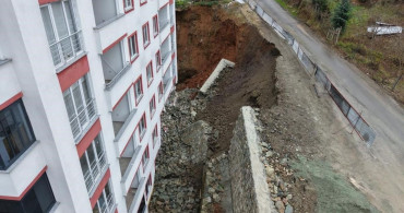 Karadeniz'de istinat duvarı riski artıyor