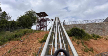 Karadeniz’in en uzun dağ kızağı Trabzon’da açılmak üzere