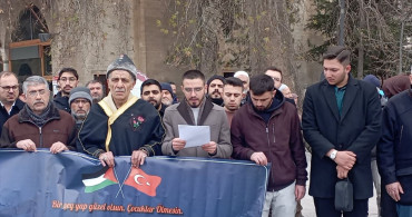 Karaman'da Gazze'ye Destek İçin Protesto