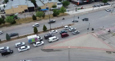 Karaman'da kimliğini unutan aday polis yardımıyla sınava yetişti