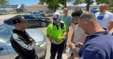 Karaman'da korsan taksicilik yapan sürücüye ve taksicilere ceza