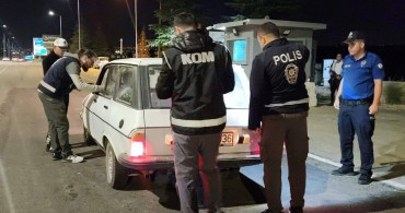 Karaman'da polis denetimlerinde 12 kişi tutuklandı