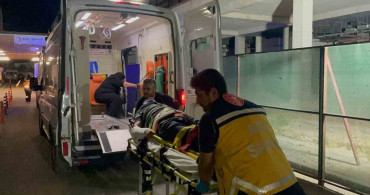 Karaman'da üç aracın karıştığı kazada 2 kişi yaralandı