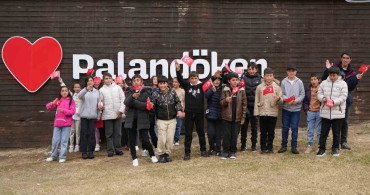 Karayazılı Öğrenciler Palandöken'de Unutulmaz Bir Gün Geçirdi