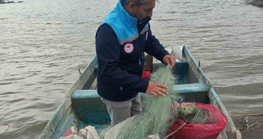 Kargı'da Kaçak Balık Ağına Geçit Yok