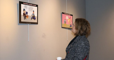 Karikatür Sergisi 'Karadeniz İncelemeleri 2' Trabzon'da Açıldı