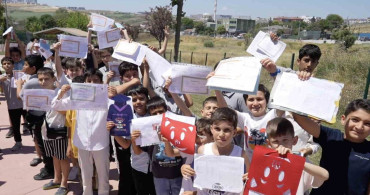 Karne geleneği deliklikaya'da spor hediyeleriyle kutlandı