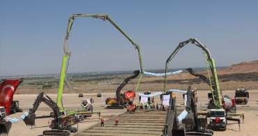 Kars-Iğdır-Aralık-Dilucu Demir Yolu Hattı Temel Atma Töreni
