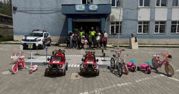 Kars’ta 207 öğrenciye trafik eğitimi verildi
