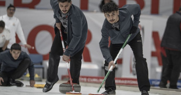 Kars'ta Curling Rüzgarı: Hedef Milli Takım Forması
