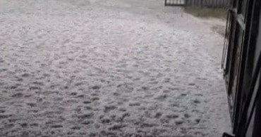 Kars’ta Dolu Yağışı Yaşamı Olumsuz Etkiledi