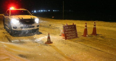 Kars'ta Kar ve Tipi Nedeniyle Bazı Yollar Kapatıldı