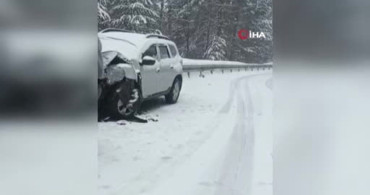 Kars’ta Kar Yağışı Kazalara Neden Oldu