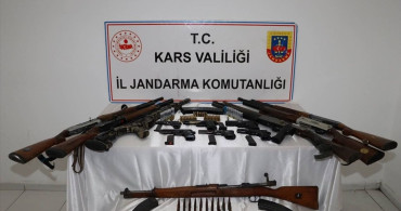 Kars'ta Ruhsatsız Silah Operasyonu: 11 Gözaltı
