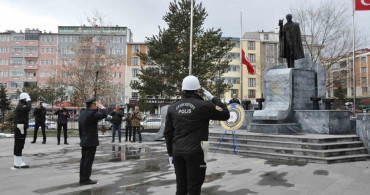 Kars'ta Türk Polis Teşkilatı'nın 181. Yıl Dönümü Kutlandı