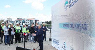 Kartal Katlı Kavşağı Projesi'nde İlerleme
