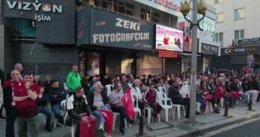 Kartal'da A Milli Takım için dev ekran etkinliği