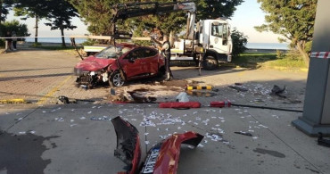 Kartal'da kontrolden çıkan araç takla attı: 1 yaralı