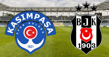 Maç Sona Erdi! Kasımpaşa 1-1 Beşiktaş