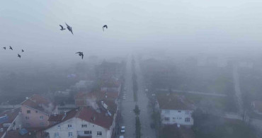 Kastamonu İhsangazi'de Yoğun Sis Etkisini Gösterdi