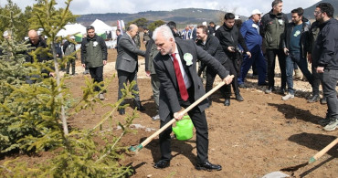 Kastamonu'da 1340 Fidan Toprakla Buluşturuldu