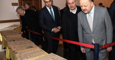 Kastamonu'da Basın Tarihi Sergisi Açıldı