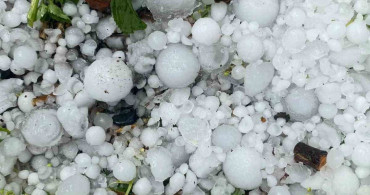 Kastamonu’da dolu yağışı etkili oldu
