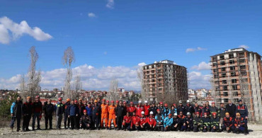 Kastamonu'da Heyelan Tatbikatı Gerçekleştirildi