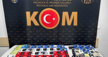 Kastamonu'da Kaçak Cep Telefonu Operasyonu