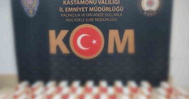 Kastamonu'da kaçakçılık operasyonu: 2 gözaltı