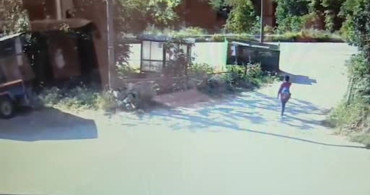 Kastamonu'da Kamyon Devrildi, Öğrenci Saniyelerle Kurtuldu