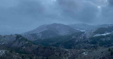 Kastamonu'da Kar Yağışı Etkili Oluyor
