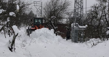 Kastamonu'da Kar Yağışı Ulaşımı Olumsuz Etkiliyor