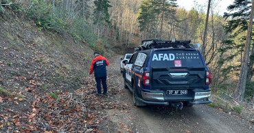 Kastamonu'da Kayıp Anne ve Oğul İçin Arama Çalışmaları Devam Ediyor
