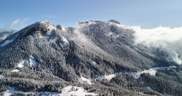 Kastamonu’da Kış Manzarası: Ilgaz ve Yaralıgöz Dağları